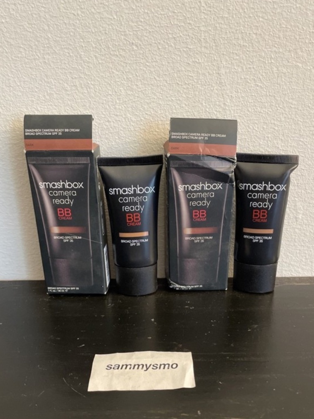Smashbox Camera Ready BB Cream SPF 35, DARK, 1 oz., x2 SEE DESCRIPTION